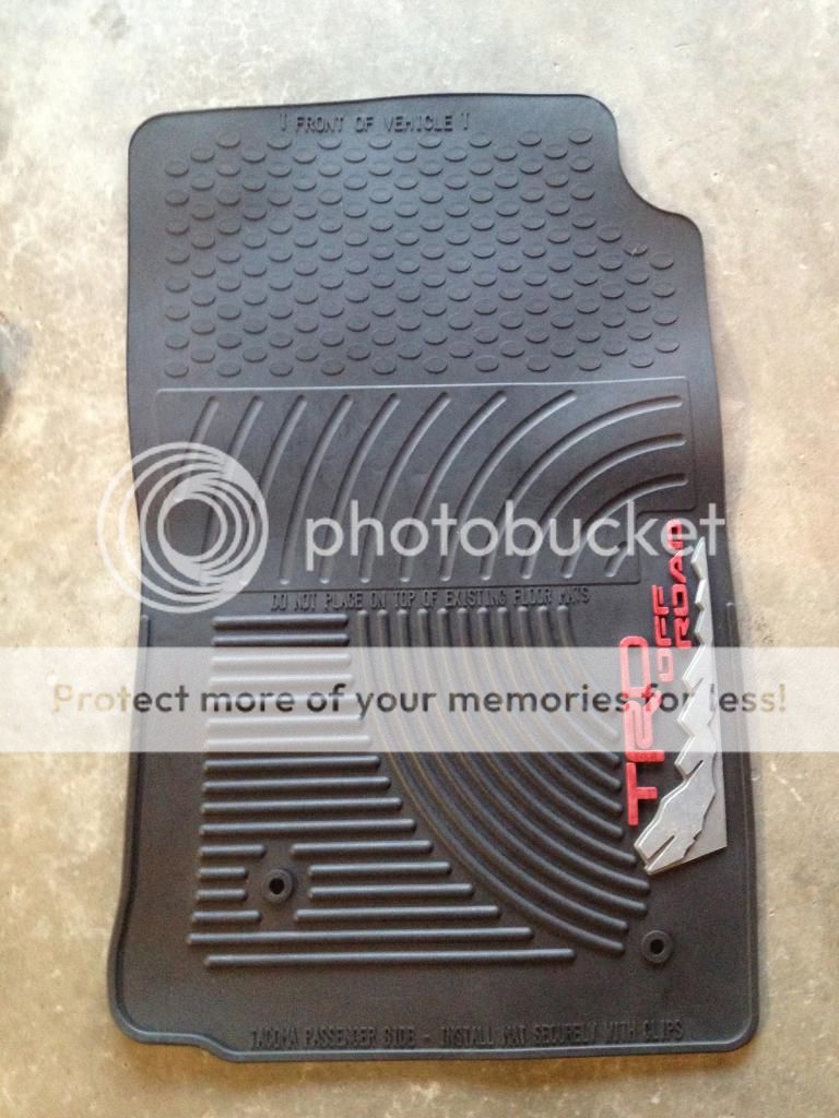 TRD Rubber Mats For Sale World